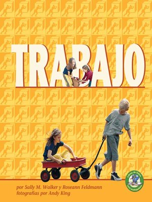 cover image of Trabajo (Work)